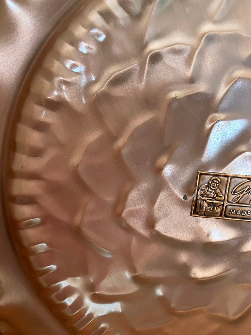 置物 GregorianCopper CandleHolder ServingTray