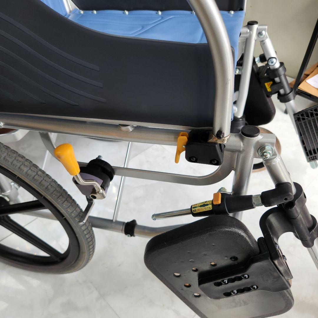 たくちゃんさま専用 松永製作所 青い折りたたみ式介助用車椅子