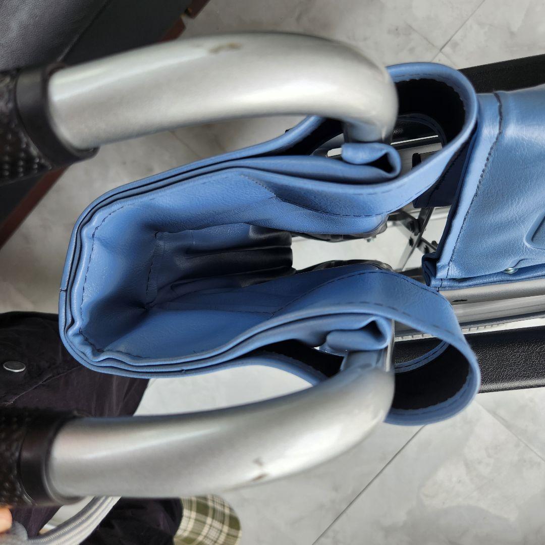 たくちゃんさま専用 松永製作所 青い折りたたみ式介助用車椅子