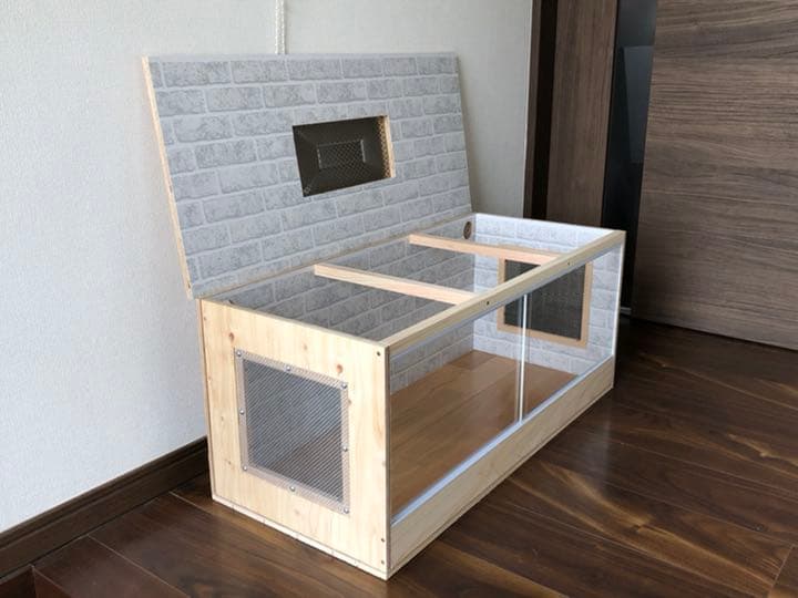 ♡　木製ケージ　オーダー品　小動物　爬虫類　両生類　カスタムベースにどうぞ