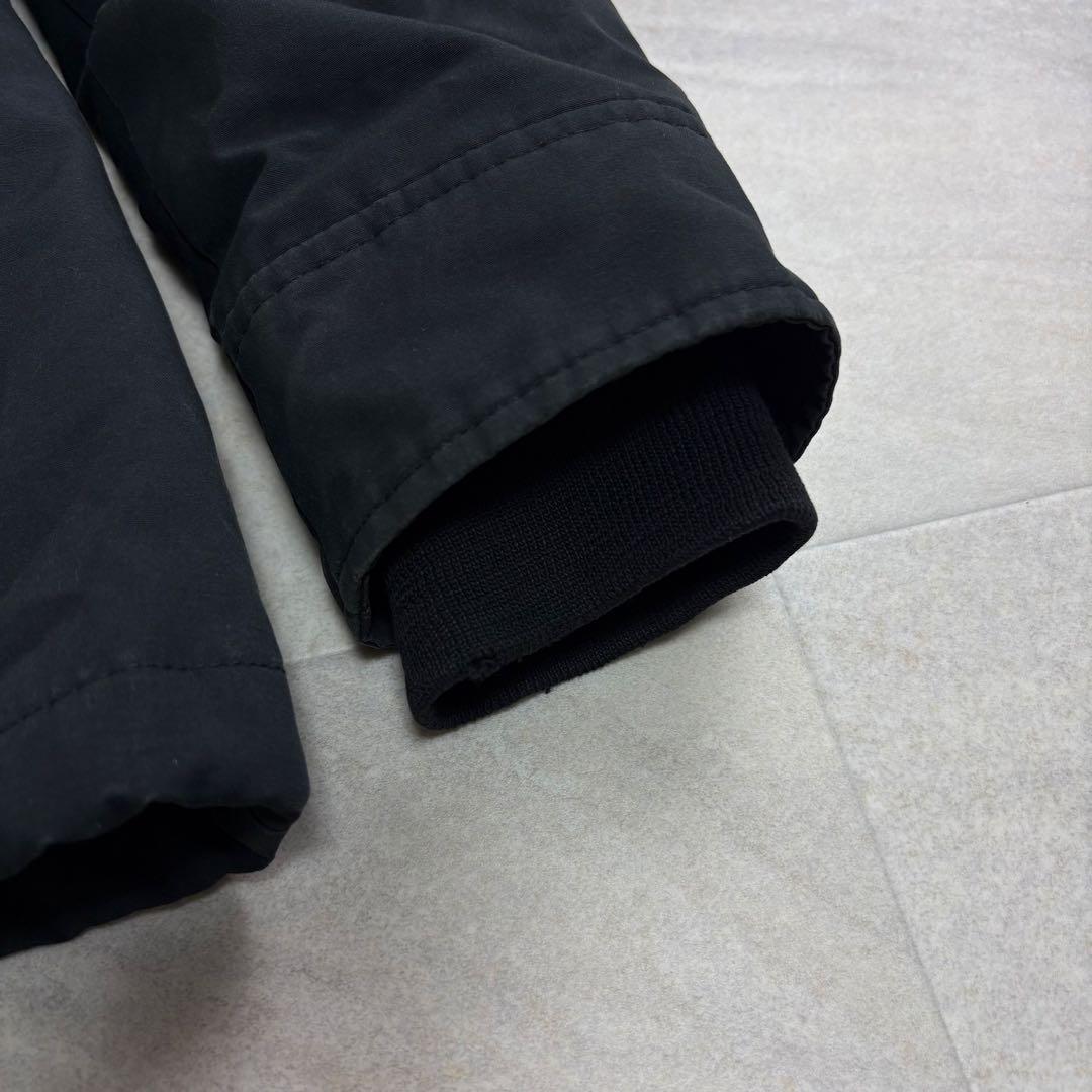 カナダグース ブラックレーベル RIDEAU PARKA Sサイズ ブラック