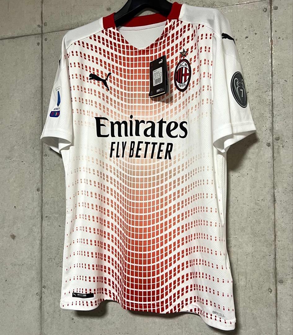 【新品/タグ付き】20/21 ACミラン ♯8 トナーリ【Lサイズ相当】アウェイ