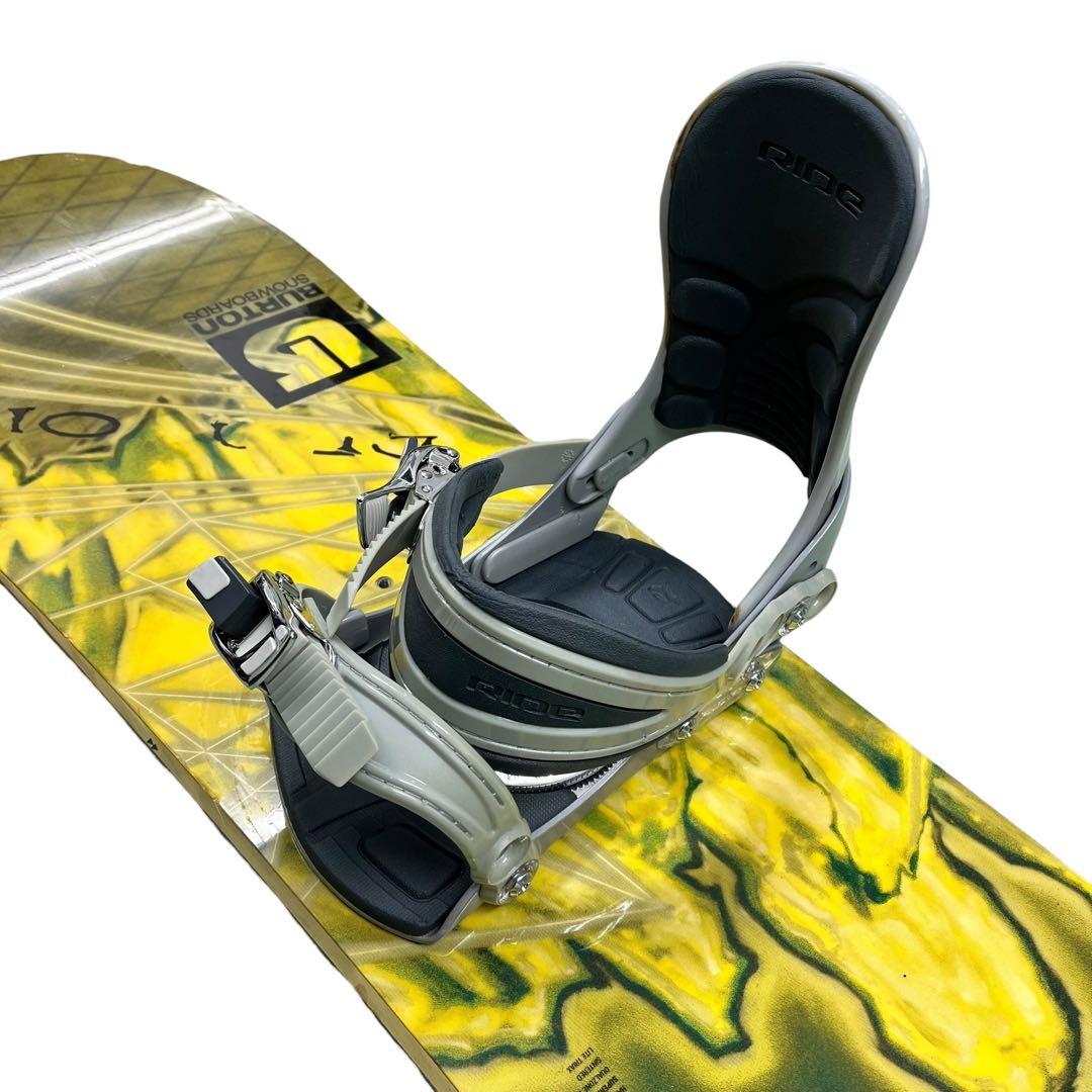 BURTON バランス153cm スノーボード RIDE LS ビンディング付属