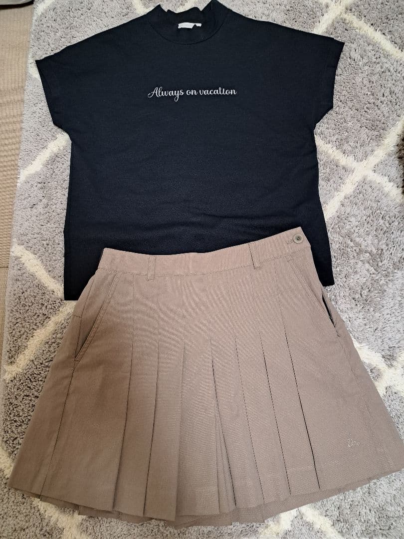 トラビスマシュー　セットアップ　シャツs スカートm　トラヴィスマシュー　春夏