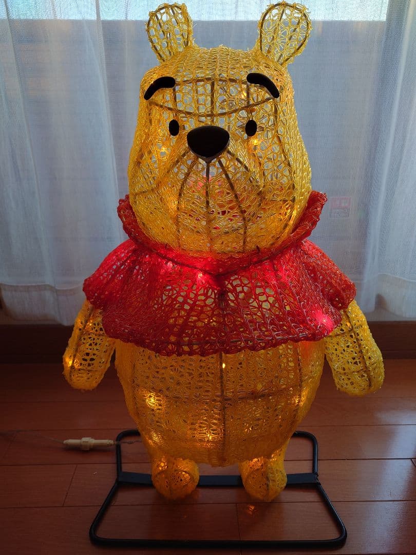 LED 3Dモチーフライト　プーさん　大