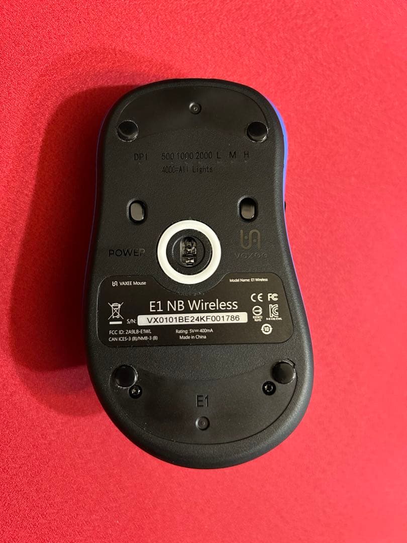 マウス・トラックボール VAXEE E1 WireLess 4K