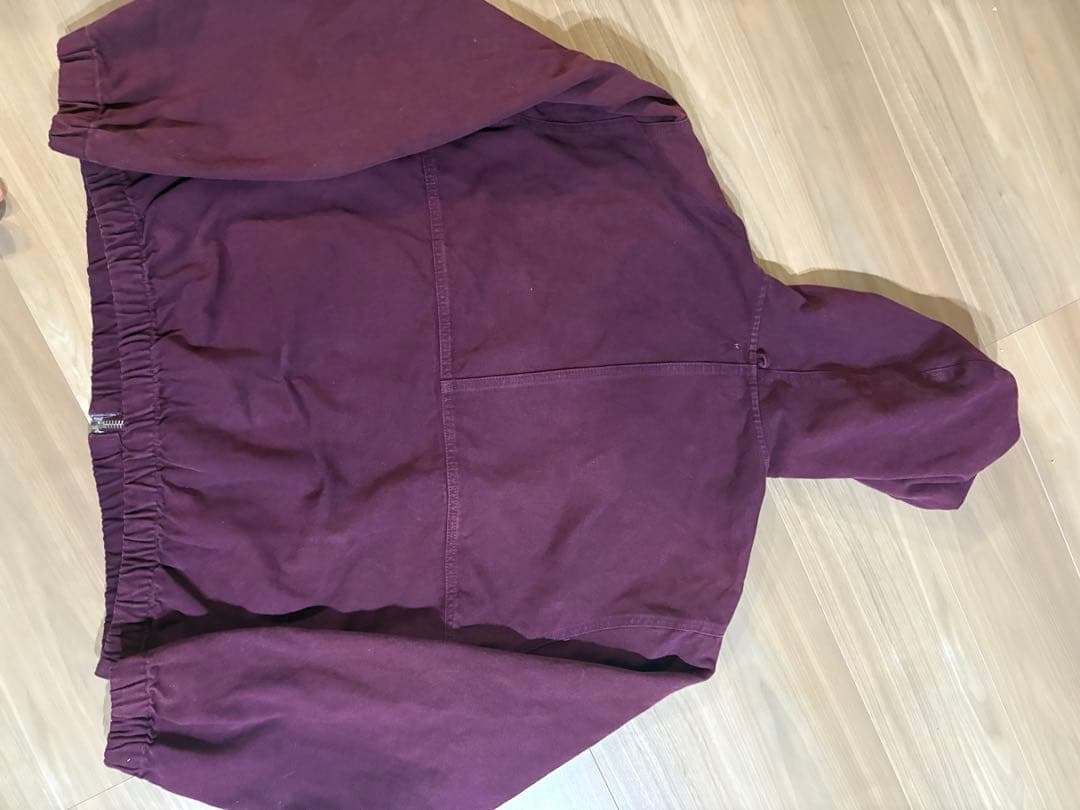 Stüssy フード付けジップパーカー