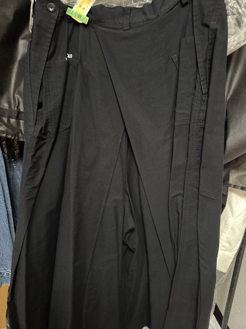 サイズ2 yohji Yamamoto HW-P07-003 綿　袴パンツ