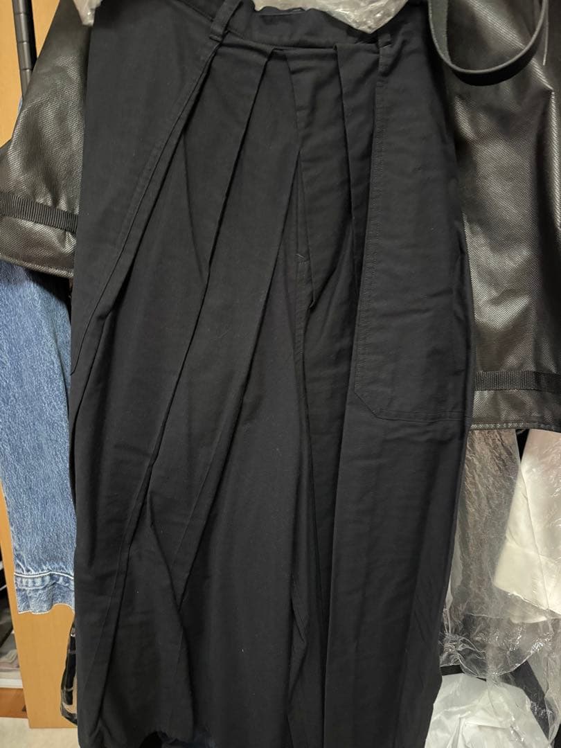サイズ2 yohji Yamamoto HW-P07-003 綿　袴パンツ