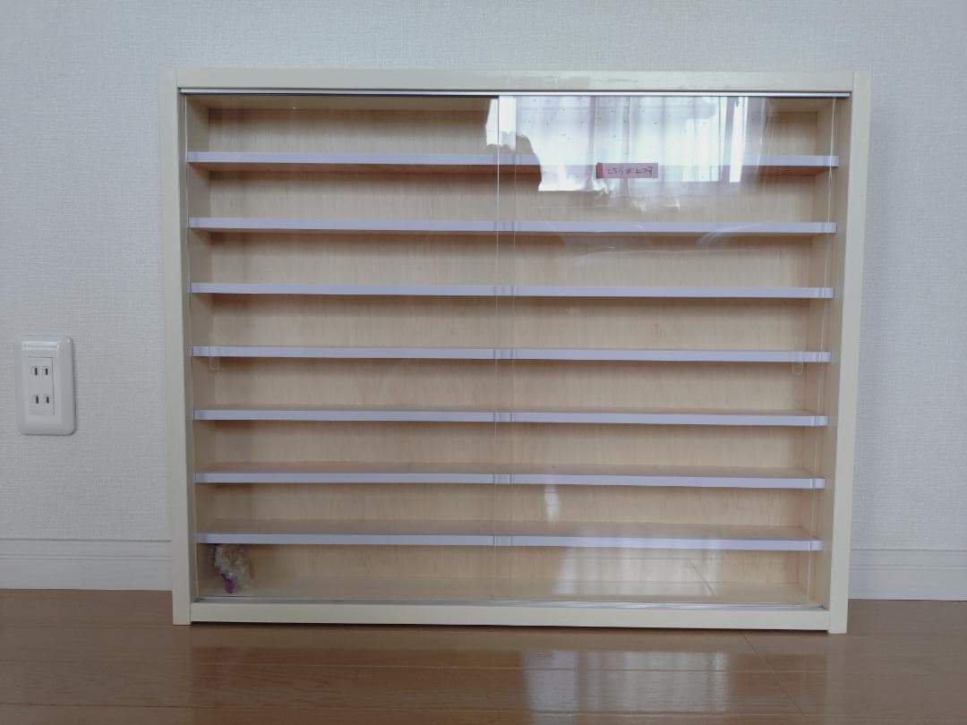 新品未使用　趣味の収納ケース アクリル扉付き