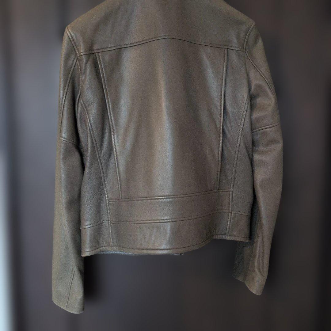 upper hights チャコールグレー レザーライダースジャケット　サイズ1