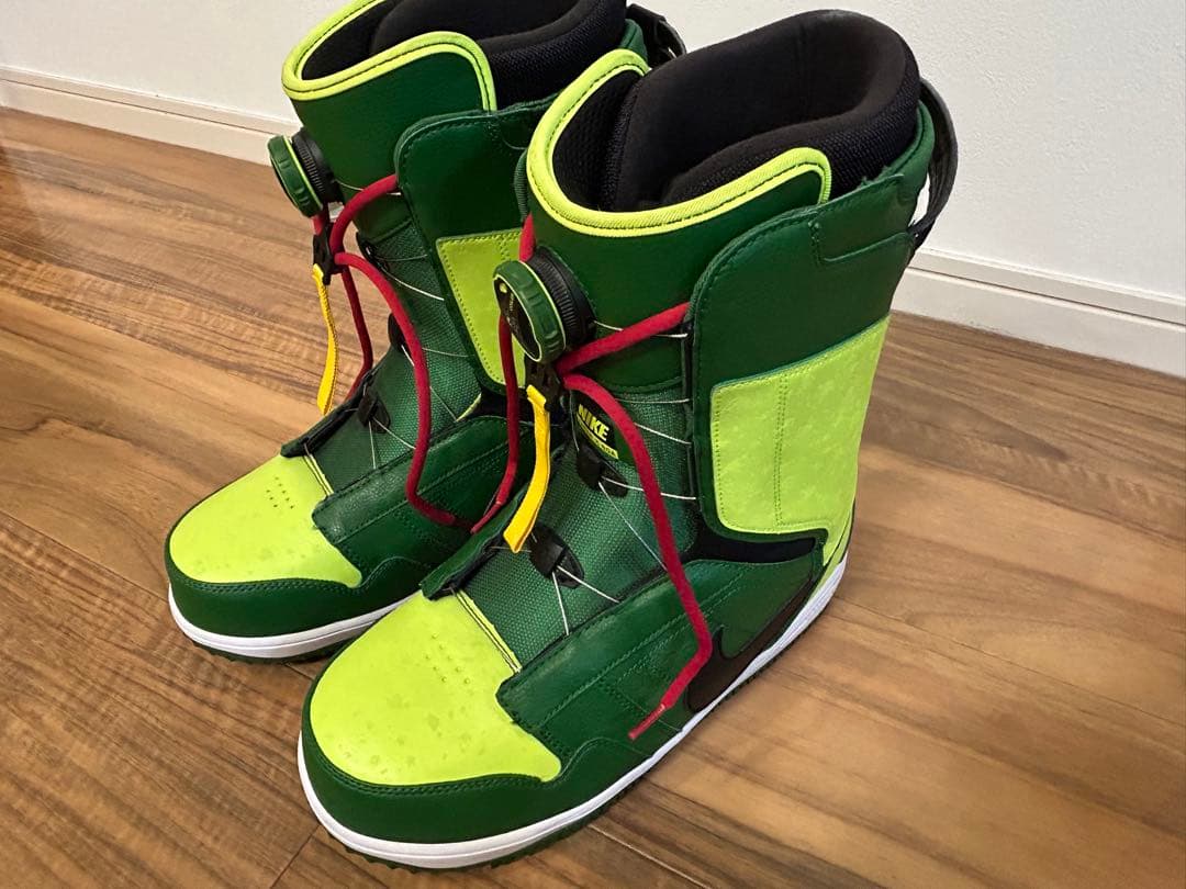 【28cm】Nike VAPEN×BOA スノーボードブーツ グリーン/イエロー
