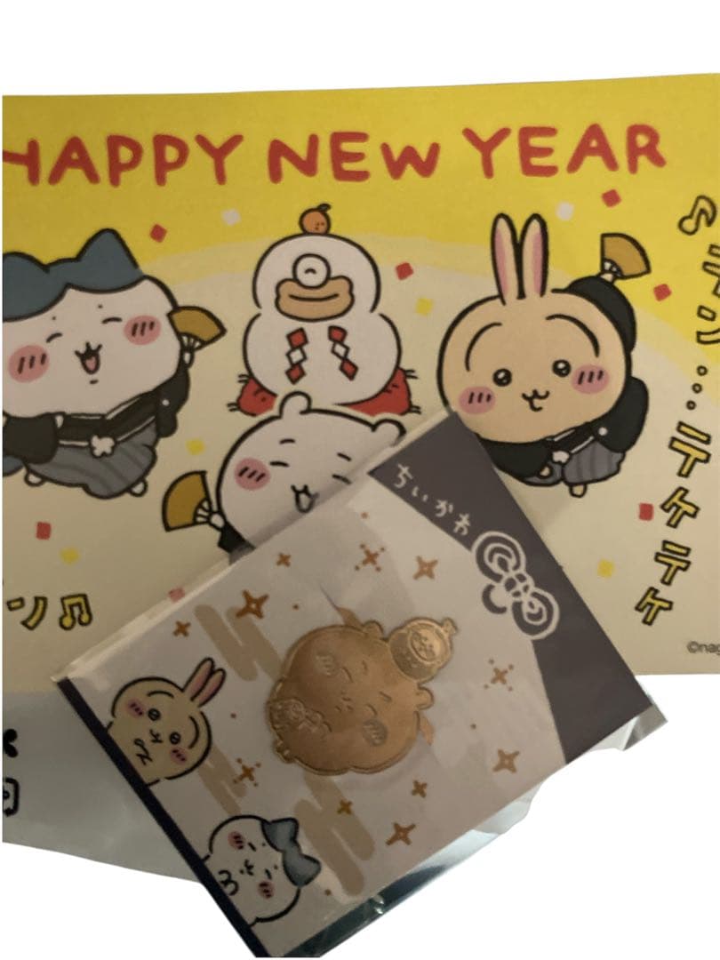 ミニひな人形　ノベルティ付き　ちいかわ&ハチワレ　ミニ雛人形