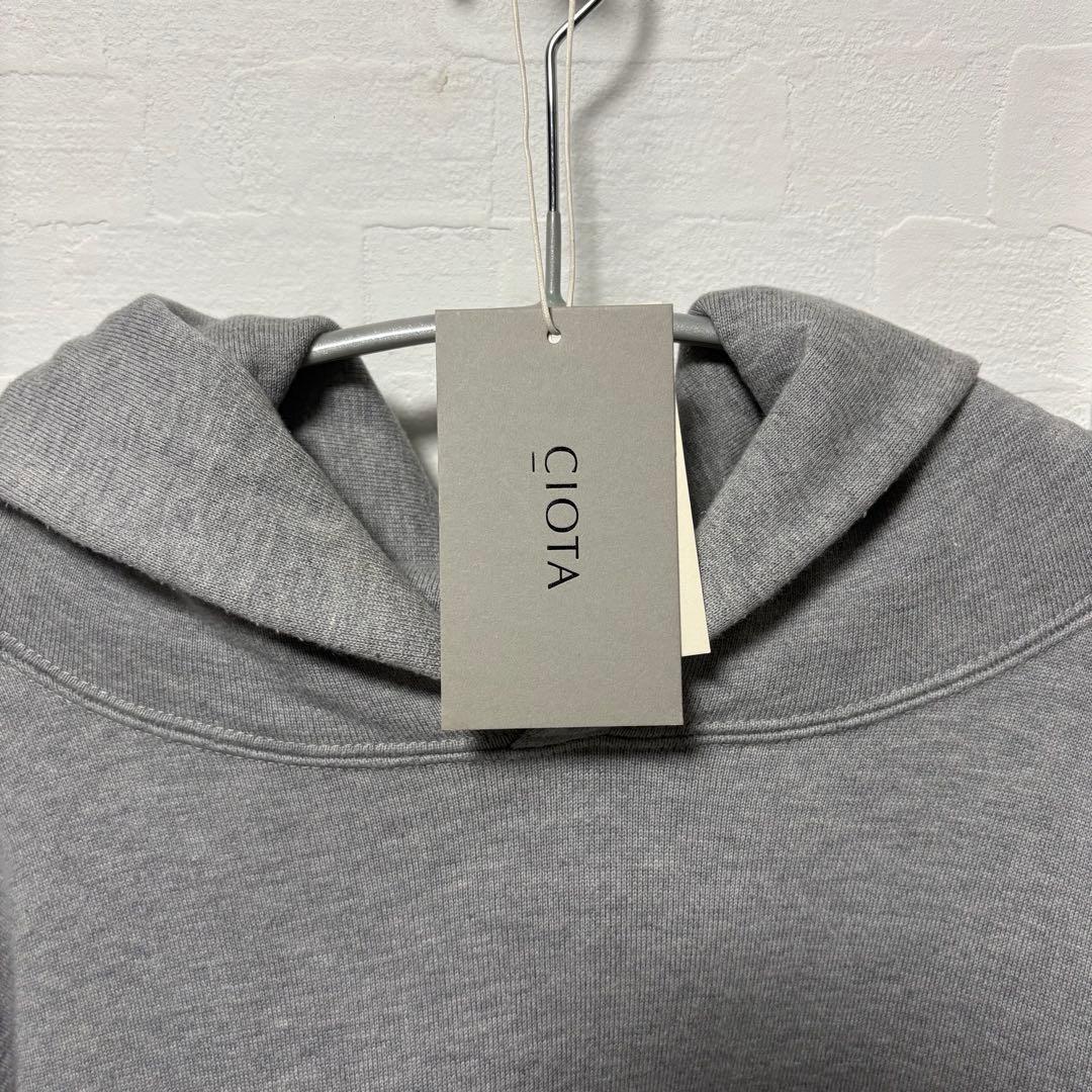 CIOTA シオタ スビンコットン吊り裏毛 P/O パーカー size : 6