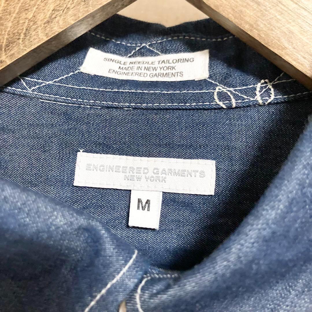 Mサイズ！ENGINEERED GARMENTS バード刺繍デニムシャツ