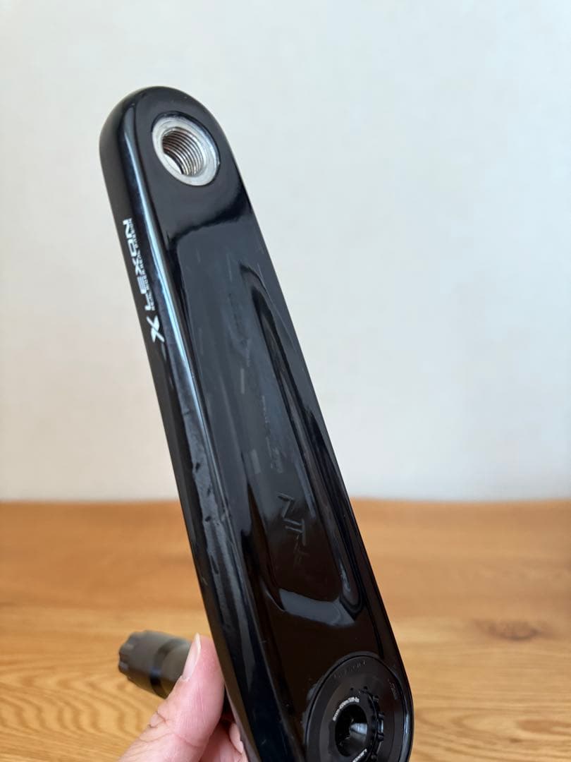 送料込み LEXON カーボンクランク 167.5mm 24mmチタン