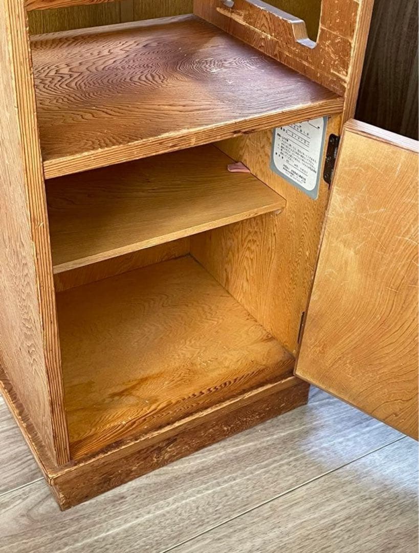 屋久杉　天然　和風　家具　電話台