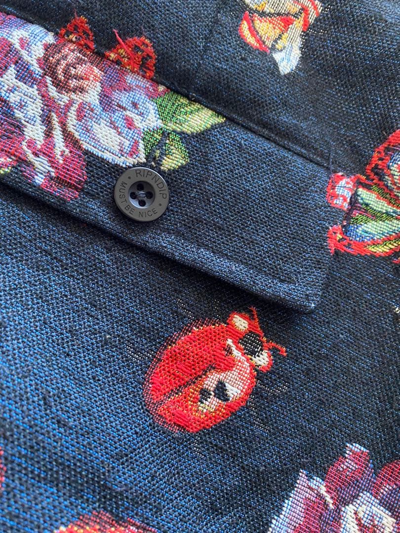 RIPNDIP Monarch Butterfly刺繍28 ストリート系