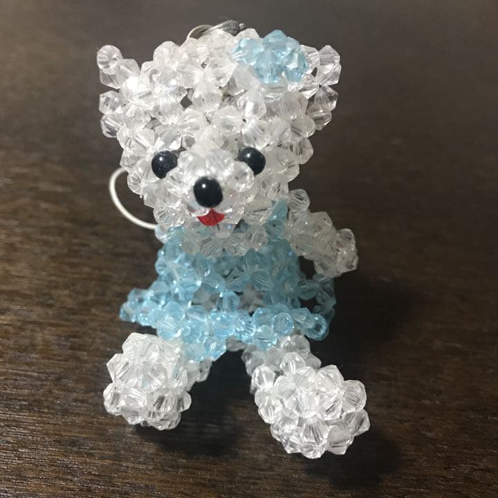 クリスタルビーズ くま