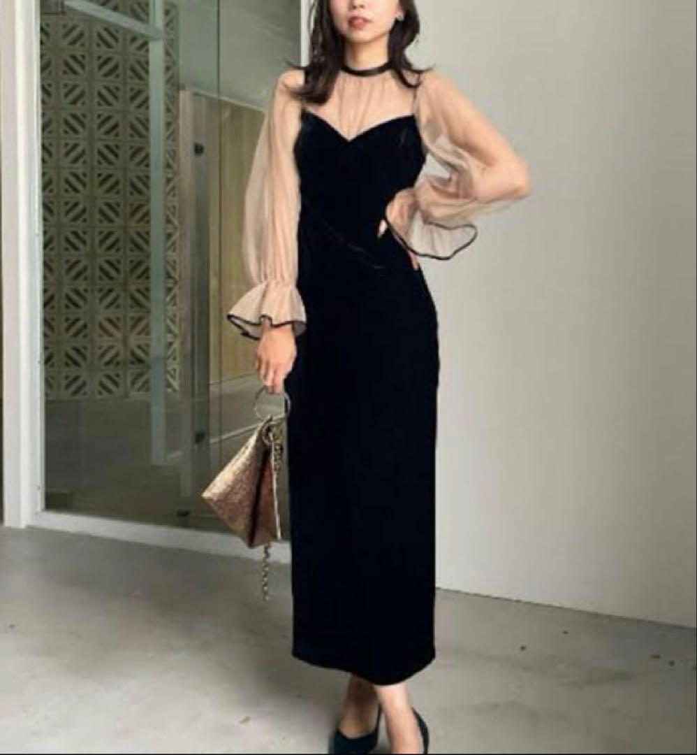 アメリヴィンテージ MANY WAY TULLE VEIL DRESS