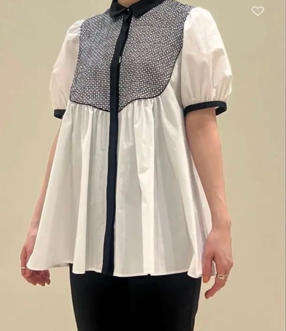 【UNITED ARROWS】ショートスリーブブラウス