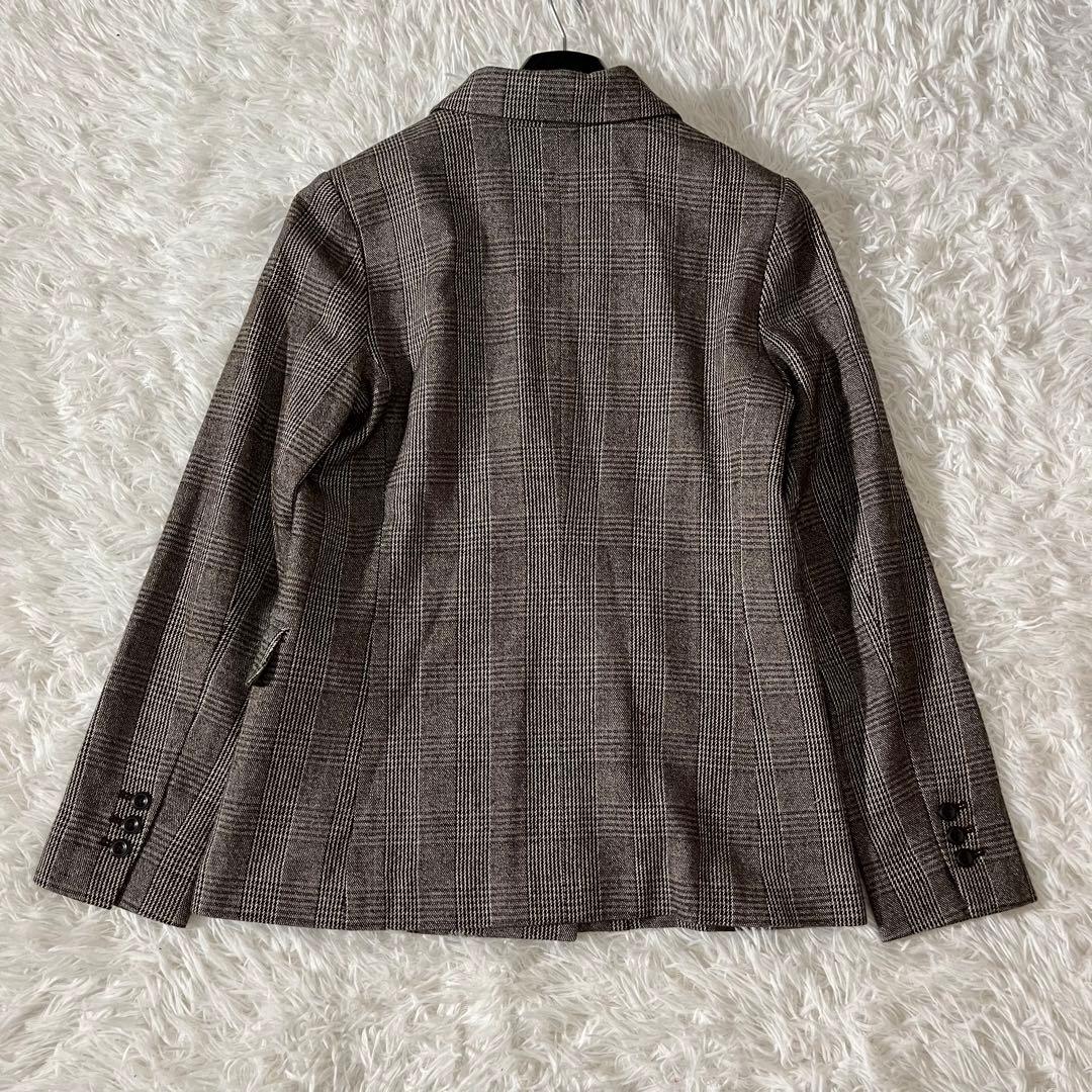 極美品 レリアン 現行タグ セットアップ ダブルブレスト グレンチェック