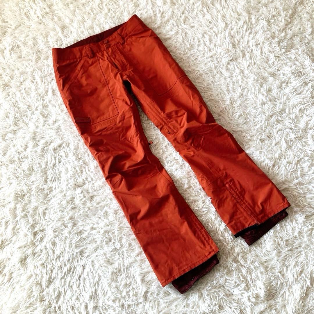 #7L✨BURTON✨ゴアテックス✨スノボウェア パンツ メンズM オレンジ