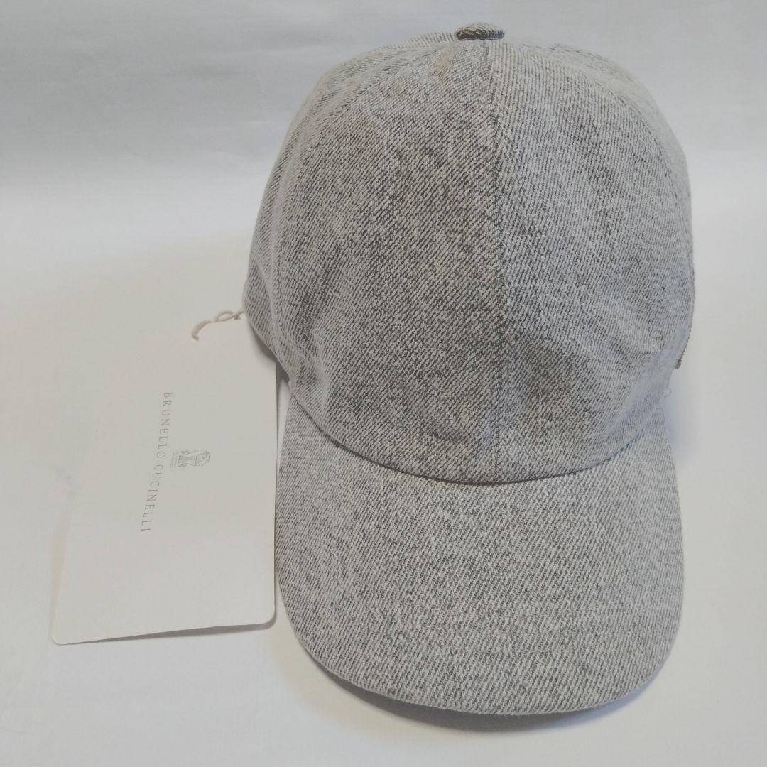 最終価格ブルネロクチネリ ベースボールキャップ　グレー　M