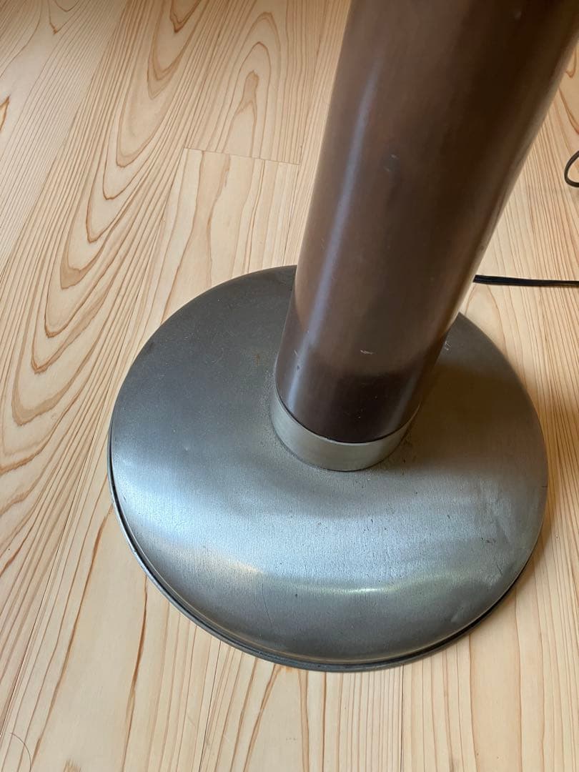 国産ビンテージ　フロアランプ　ミッドセンチュリー　ウッド　洋館　アンティーク