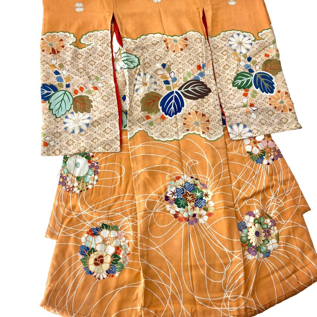 ★ちぃ助★アンティーク　女の子　子供着物　NO1