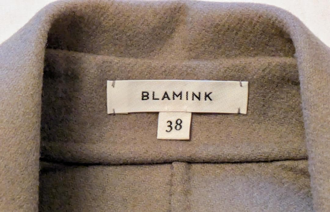 BLAMINK ブラミンク ウール ダブルフェイス コート