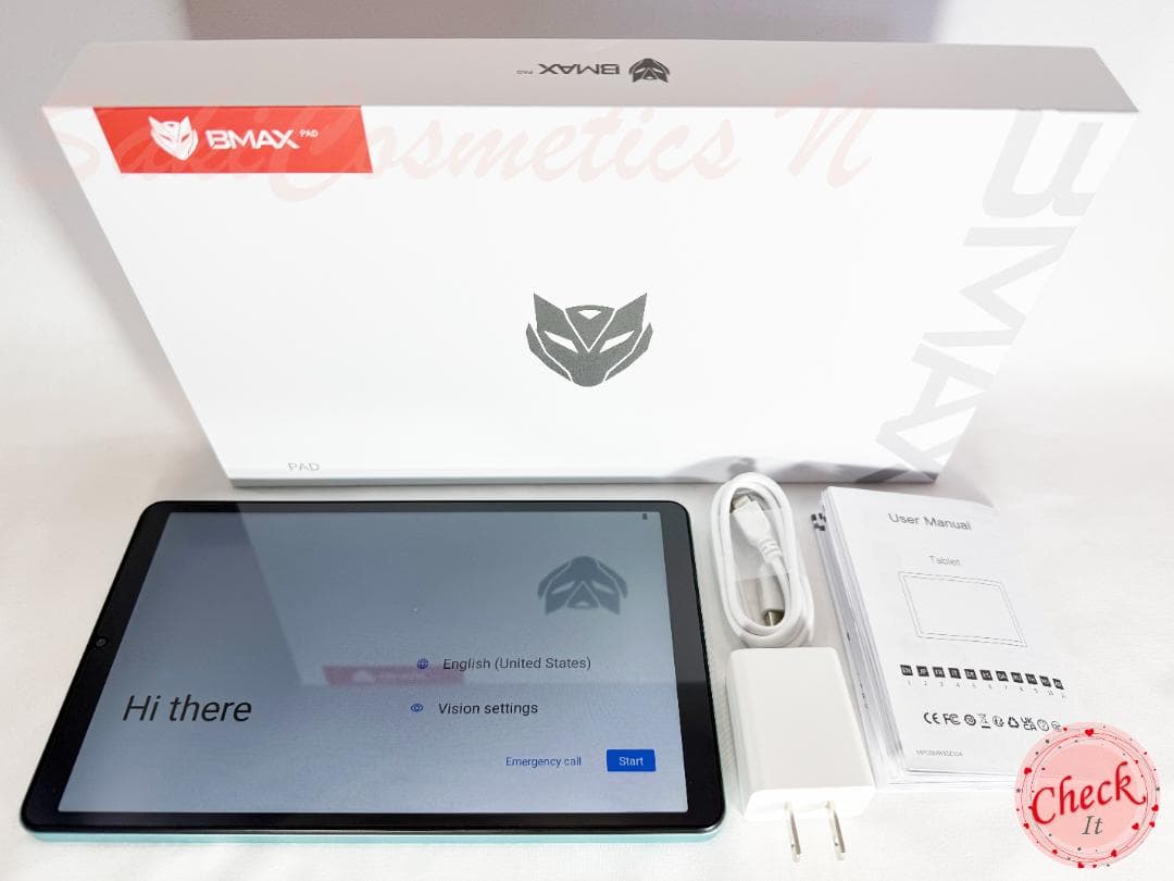 ✨最新版8インチタブレット✨ BMAX♡I8 Plus 付属品完備 動作確認済み