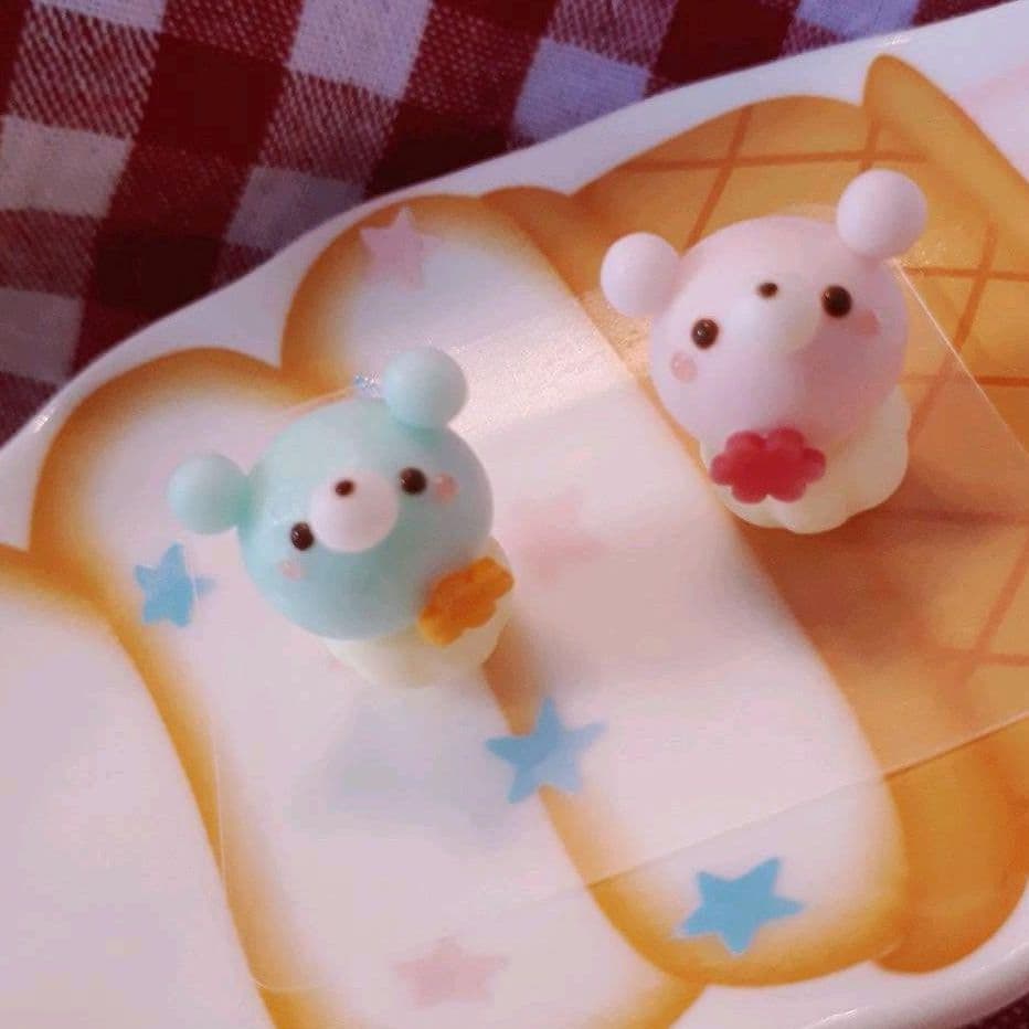 小さなカップケーキのセット♡くま