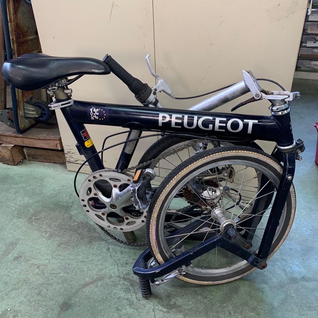 [516]送料無料PEUGEOT 折りたたみ自転車 Pacific-18