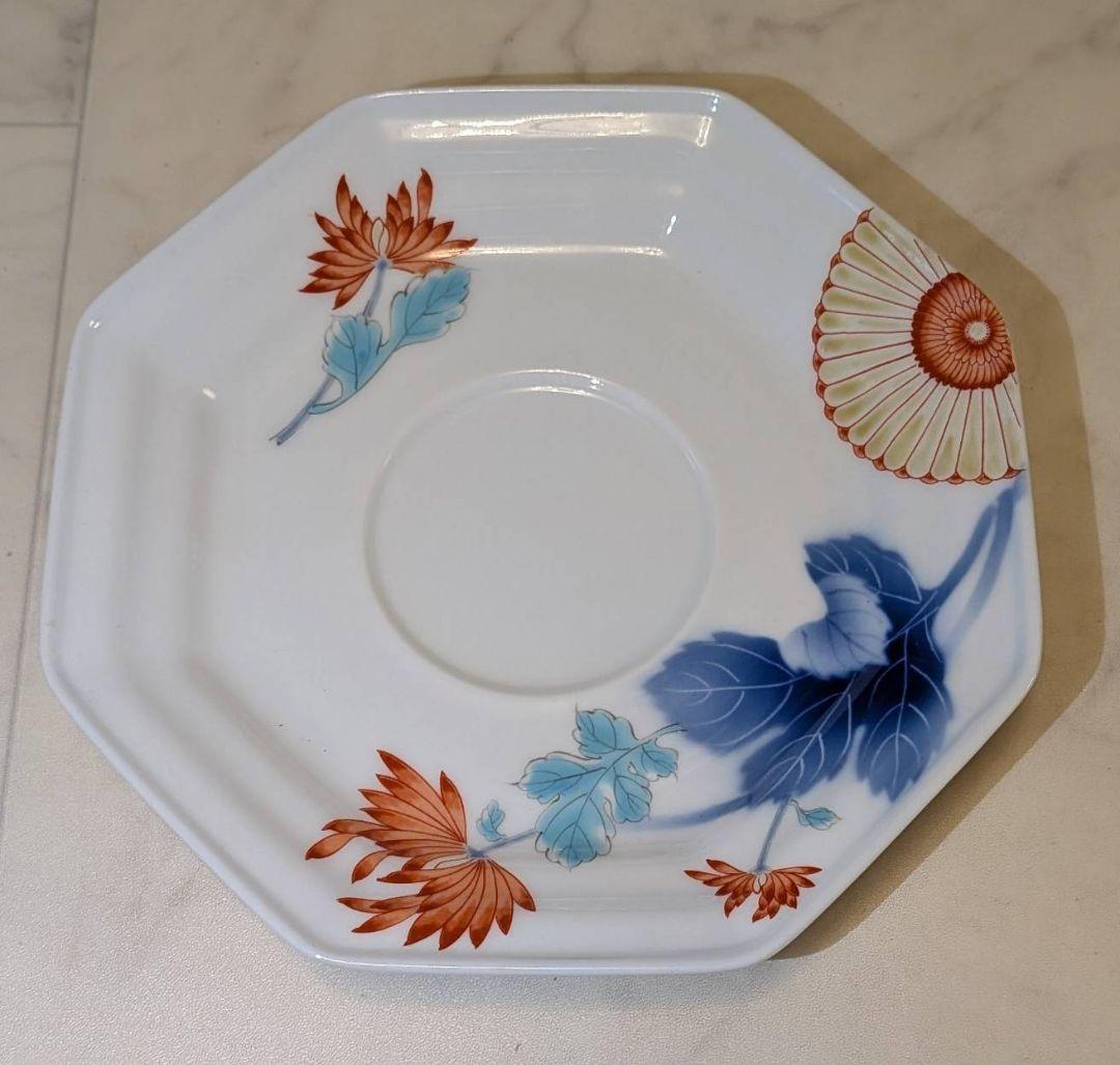 【最終値下げ】皇室御用達　深川製磁　和風花柄食器セット