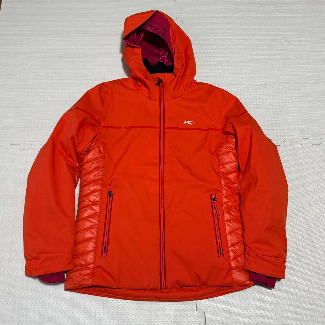 チュース　KJUS キッズ　ウェア　ジャケット　オレンジ　ピンク　152