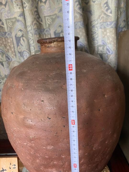 大壺　古伊賀　葉茶壺　江戸時代初期　骨董品