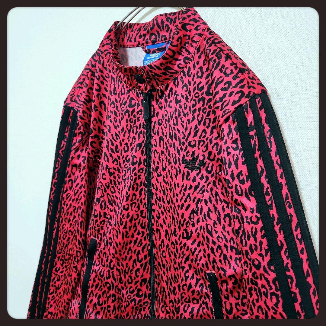 ■美品■匿名配送■トラックジャケット■ジャージ■あのちゃん■ヒョウ柄■韓国