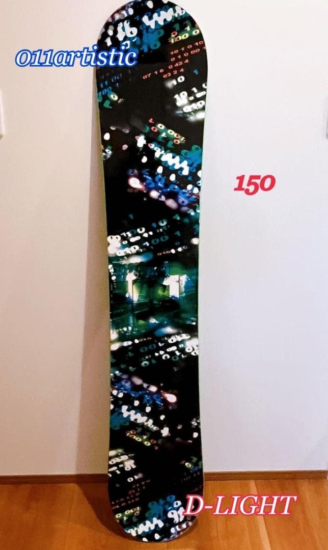 ✨美品✨ 011artistic 150cm D-LIGHT スノーボード