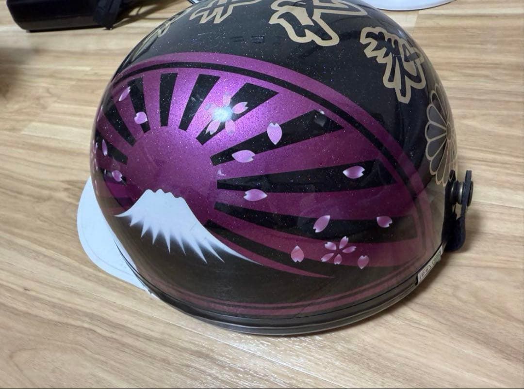 コルク半ラメ富士日章三つボタン