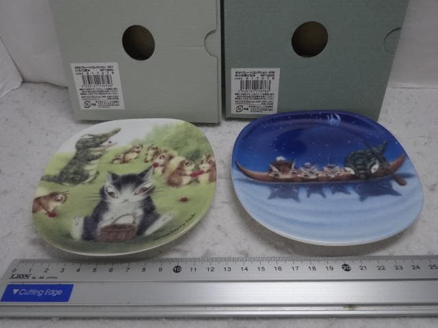 新品　プレートコレクション　アニバーサリー　20周年　わちふぃーるど　ダヤン　猫