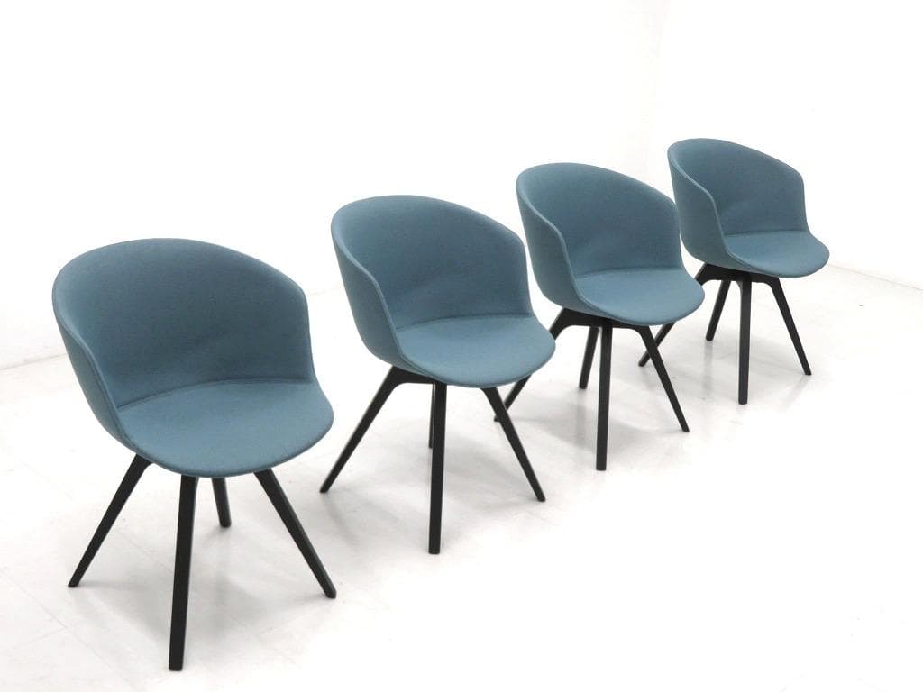 展示品　ヴェネルボ　モダン　ダイニングチェア　4脚セット　イス　チェア