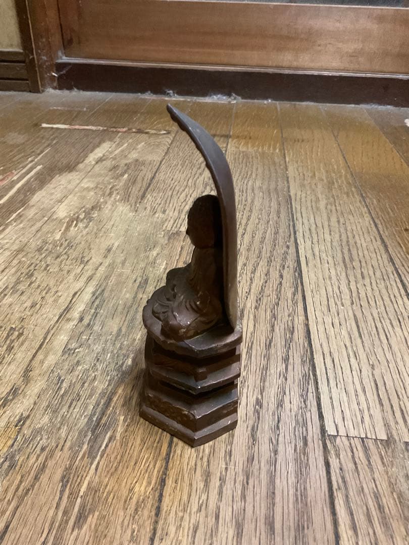 仏像　七人衆　【阿弥陀如来と聖観音と大日如来　木製と金属製　昭和ノスタルジー】。