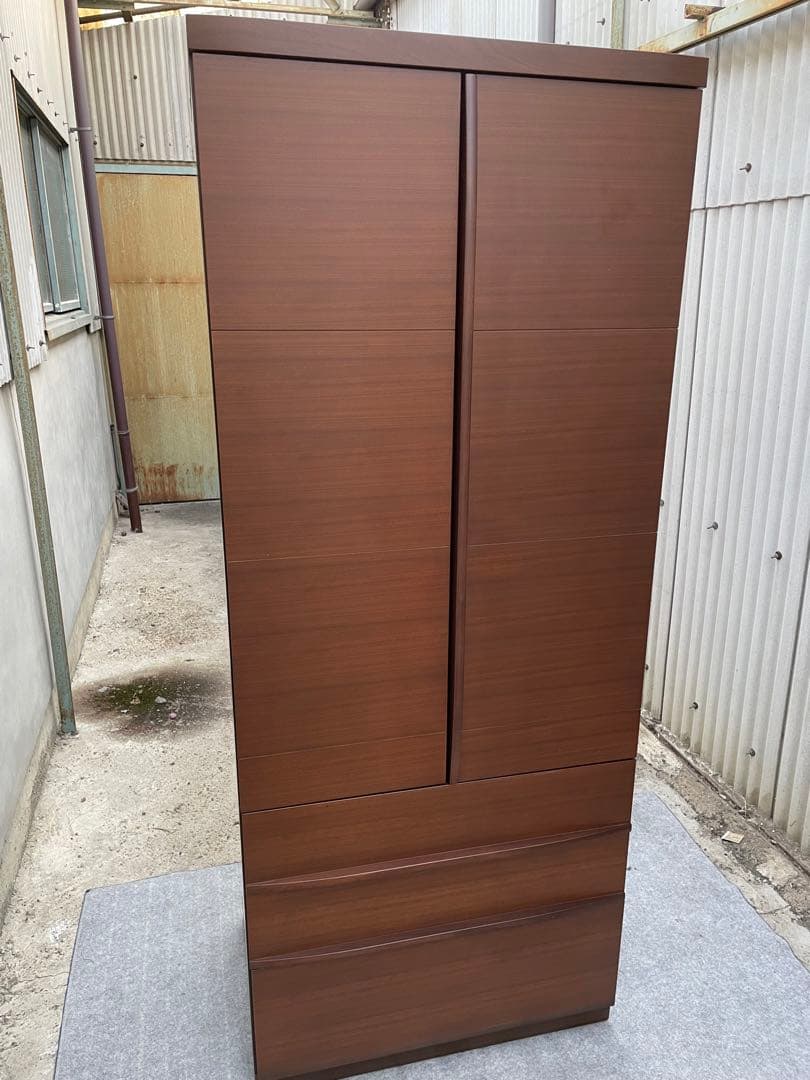 近隣配達可能　アカセ木工　桐製　ワードローブ　タンス　デューン