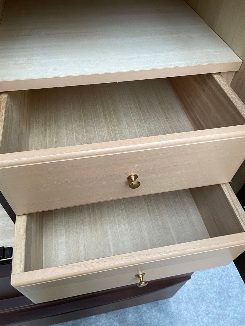 近隣配達可能　アカセ木工　桐製　ワードローブ　タンス　デューン