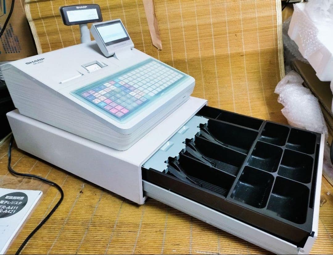 正規品フル設定無料シャープ最上位インボイスレジスターER-A421　219934
