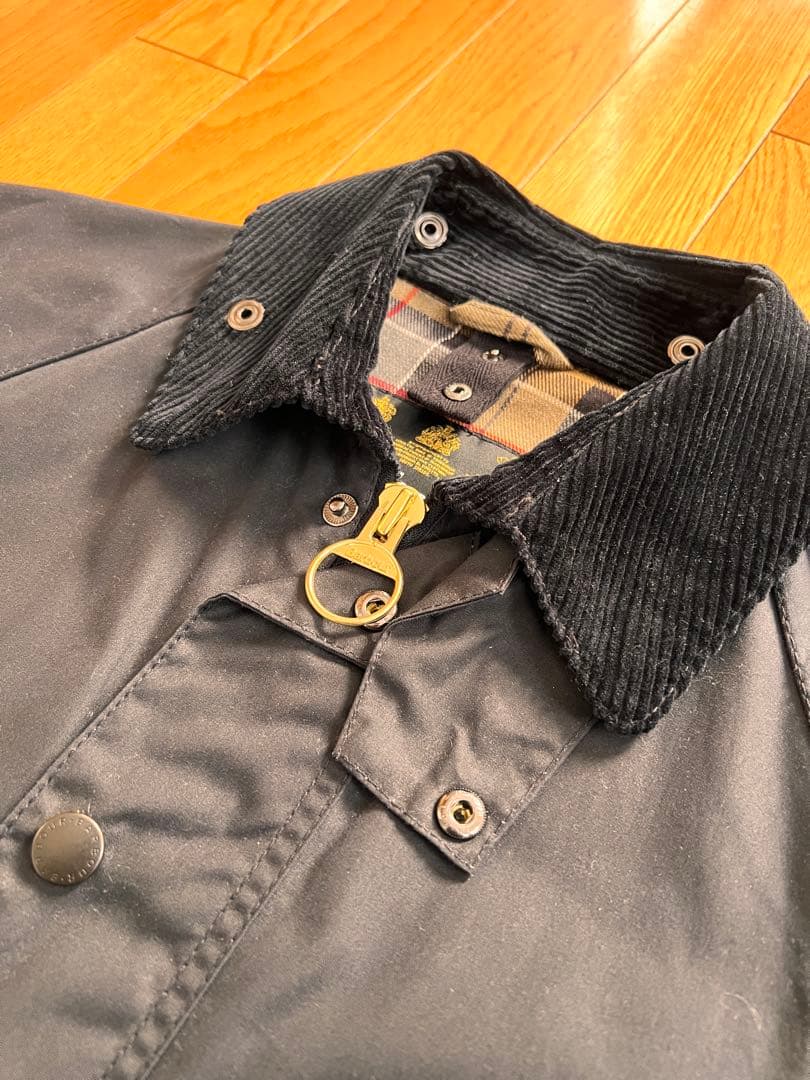 Barbour ビデイルSL ブラック34