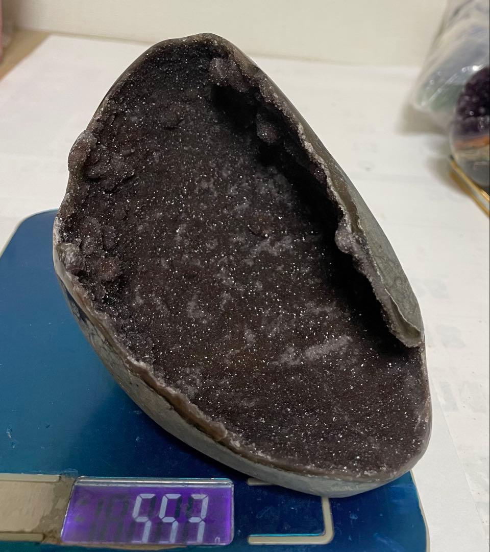 アメジスト マネーボックス ドゥルージー クリスタル パワーストーン ジオード