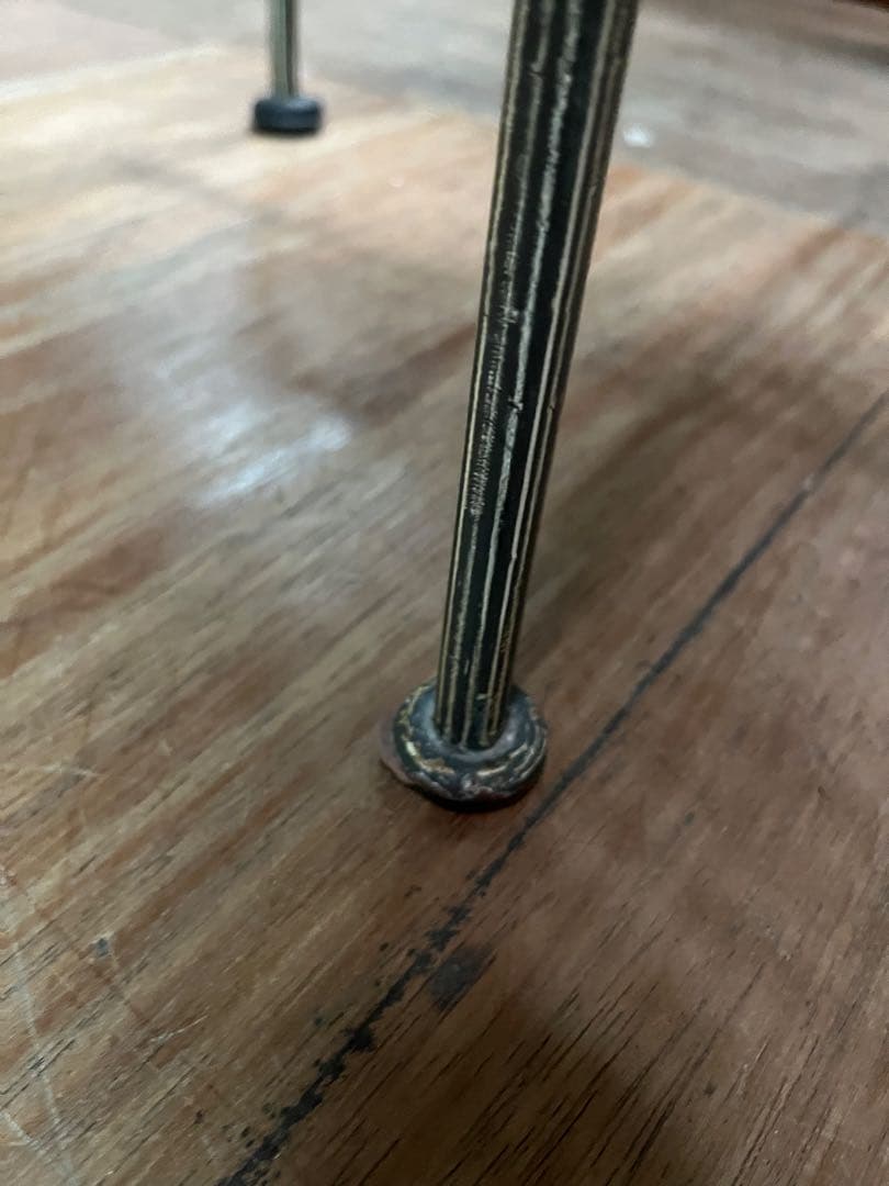 ガーデンテーブル インテリア ガラス天板 丸テーブル