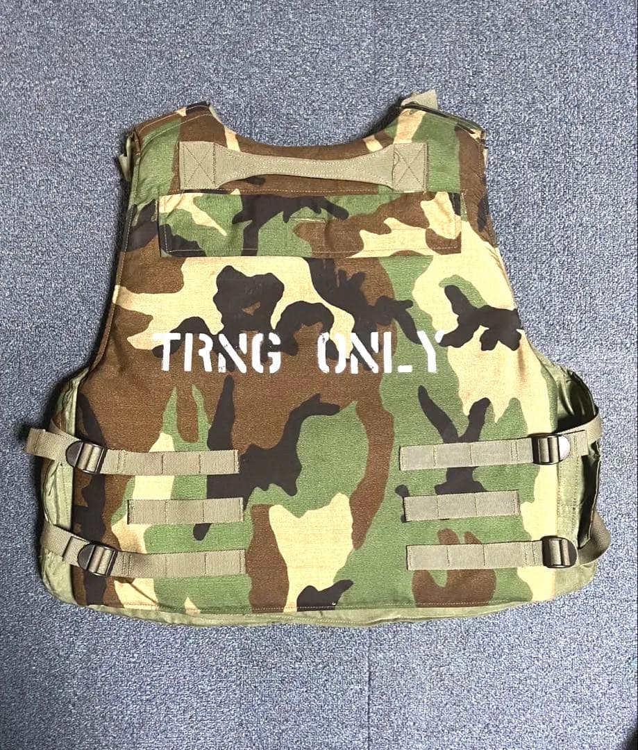 米軍実物Point Blank社製 ウッドランド ボディーアーマー　セットXL